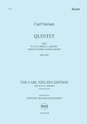 Quintet, Op. 43 Woodwind Quintet Score cover